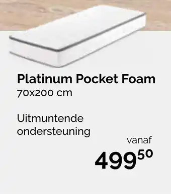 Beter Bed Platinum Pocket Foam aanbieding