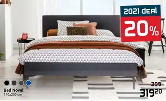 Beddenreus Bed Novel aanbieding