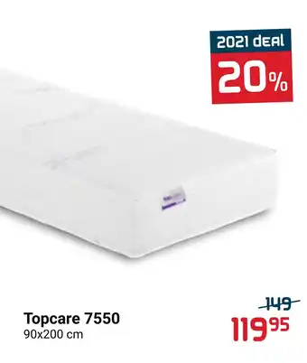 Beddenreus Topcare 7550 aanbieding