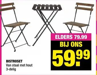 Big Bazar Bistroset aanbieding