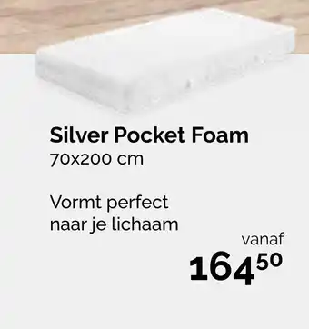 Beter Bed Silver Pocket Foam aanbieding