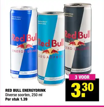 Big Bazar Red Bull Energydrink aanbieding