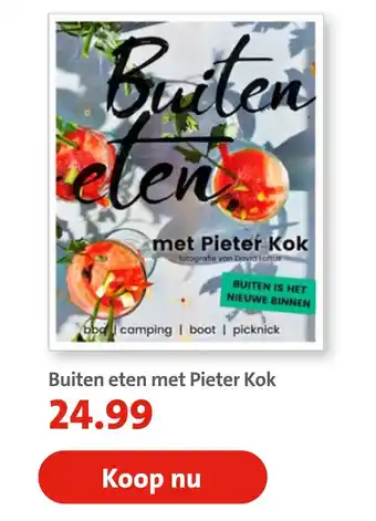 Bruna Buiten eten met Pieter Kok aanbieding