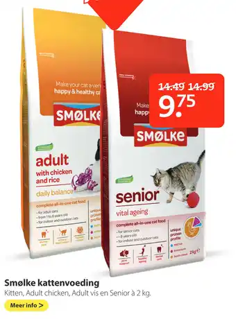 Boerenbond Smølke kattenvoeding aanbieding