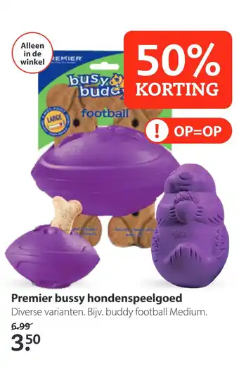 Boerenbond Premier bussy hondenspeelgoed aanbieding