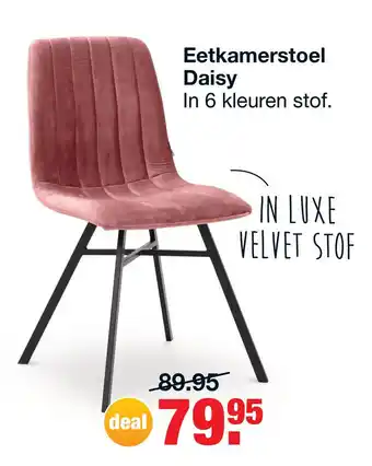 Budget Home Store Eetkamerstoel Daisy aanbieding