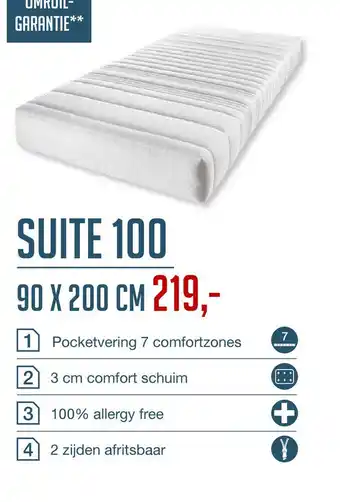 Comfort Suite Suite 100 aanbieding