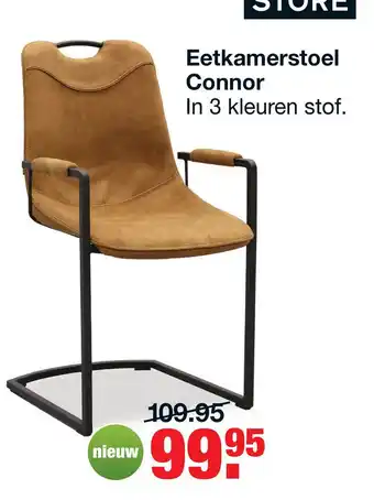 Budget Home Store Eetkamerstoel Connor Antraciet aanbieding