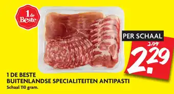 Dekamarkt 1 de beste buitenlandse specialiteiten antipasti aanbieding