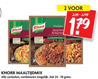 Dekamarkt Knorr maaltijdmix aanbieding