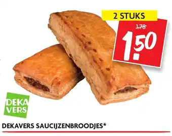 Dekamarkt Dekavers Saucijzenbroodjes aanbieding