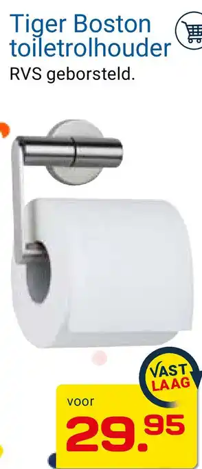 Kluswijs Tiger Boston toiletrolhouder aanbieding