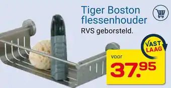 Kluswijs Tiger Boston flessenhouder aanbieding