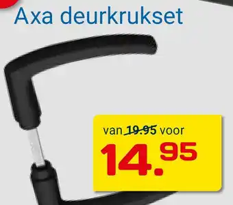 Kluswijs Axa deurkrukset aanbieding