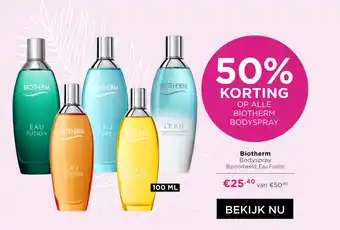 ICI Paris XL Biotherm Bodyspray aanbieding