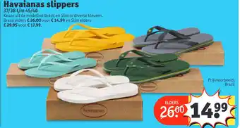 Kruidvat Havaianas slippers aanbieding