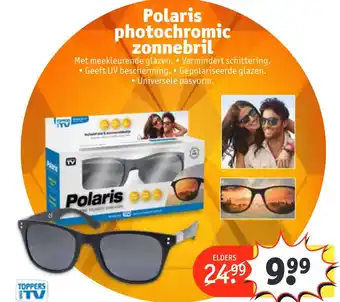 Kruidvat Polaris photochromic zonnebril aanbieding