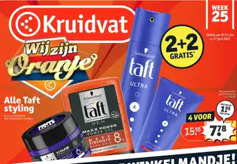 Kruidvat Alle Taft styling aanbieding