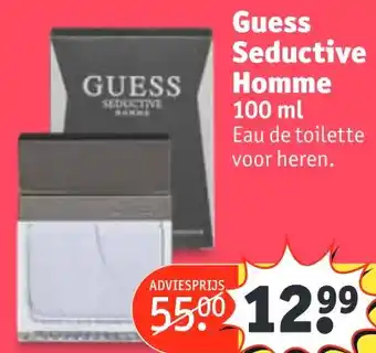 Kruidvat Guess Seductive Homme aanbieding