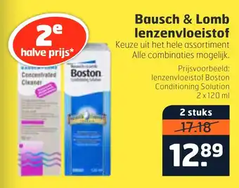 Trekpleister Bausch & Lomb lenzenvloeistof aanbieding