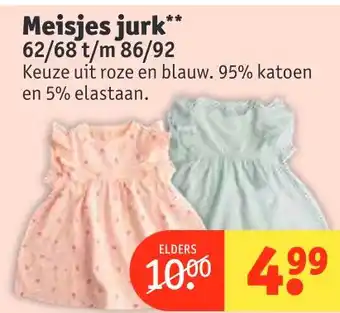 Kruidvat Meisjes jurk* aanbieding