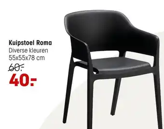 Kwantum Kuipstoel Roma aanbieding