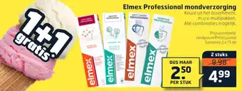 Trekpleister Elmex Professional mondverzorging aanbieding