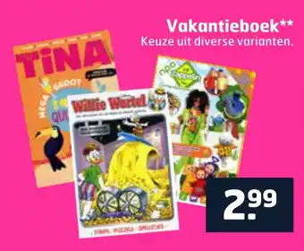 Trekpleister Vakantieboek aanbieding