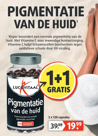 Lucovitaal Pigmentatie van de huid aanbieding