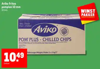 Makro Aviko frites pomplus 10 mm aanbieding