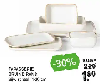 Xenos Tapasserie bruine rand aanbieding