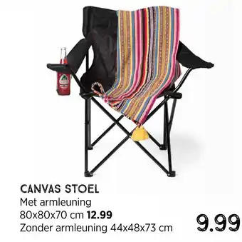 Xenos Canvas stoel aanbieding