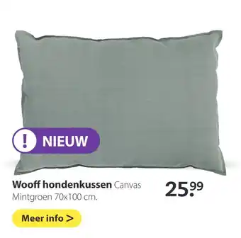 Pets Place Wooff hondenkussen aanbieding