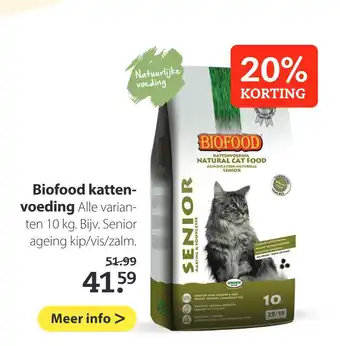 Pets Place Biofood kattenvoeding aanbieding