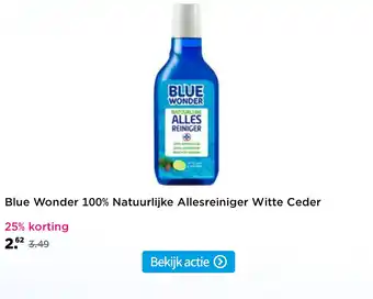 Plein.nl Blue Wonder 100% Natuurlijke aanbieding