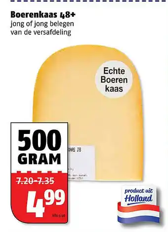 Poiesz Boerenkaas 48+ aanbieding