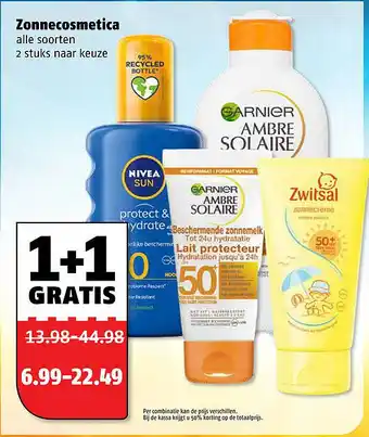 Poiesz Zonnecosmetica aanbieding