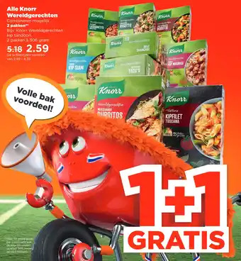 PLUS Alle Knorr Wereldgerechten aanbieding