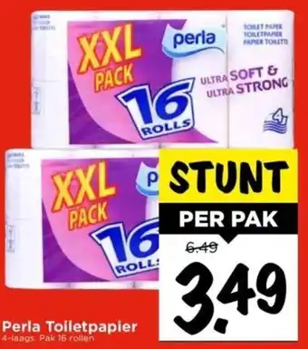 Vomar Voordeelmarkt Perla Toiletpapier aanbieding