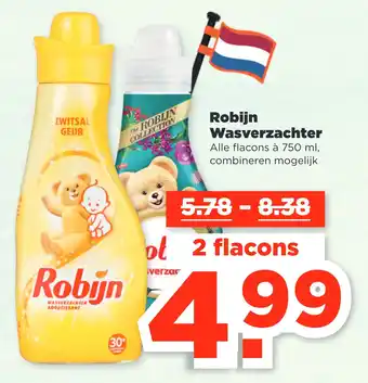 PLUS Robijn Wasverzachter aanbieding