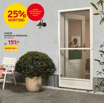 Praxis Cando hordeur premium aanbieding