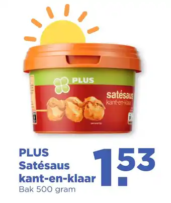 PLUS PLUS Satésaus kant-en-klaar aanbieding