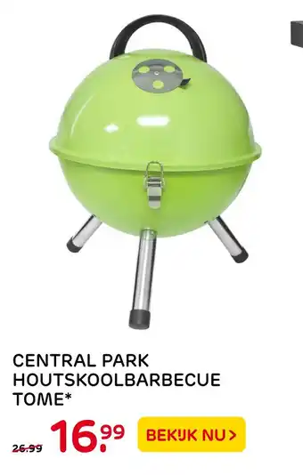 Praxis Central park houtskoolbarbecue tome aanbieding