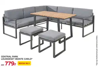 Praxis Central park loungeset monte carlo aanbieding