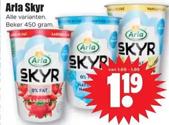 Dirk Arla Skyr 450g aanbieding