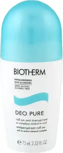 Allbeauty Biotherm - deo pure anti-transpirant roll-on met mineralencomplex 75ml aanbieding