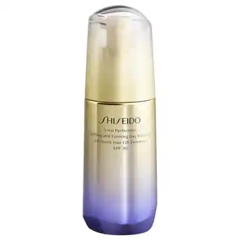 Perfumetrader Shiseido vital perfection uplifting and firming day emulsion 75 ml aanbieding