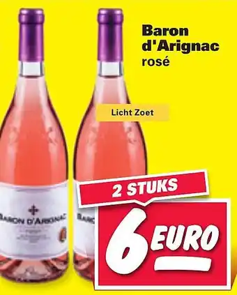 Nettorama Baron d'Arignac rosé aanbieding