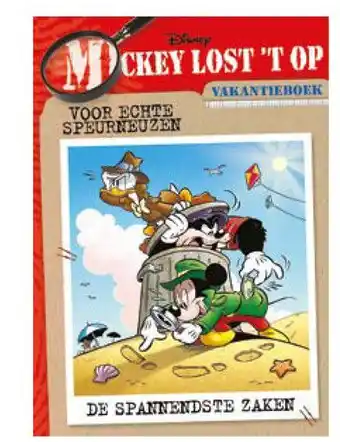 Primera Mickey vakantieboek aanbieding