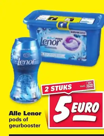 Nettorama Alle Lenor aanbieding